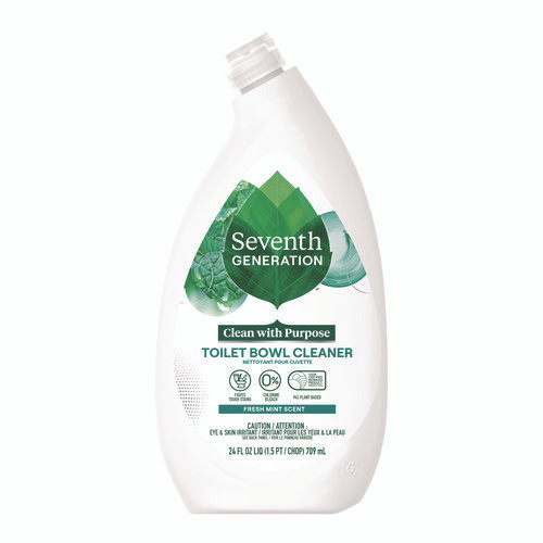 Toilet Bowl Cleaner, Fresh Mint Scent, 24 Oz Bottle