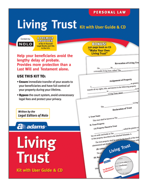 ABFK305 Living Trust Kit, Forms and Instructions