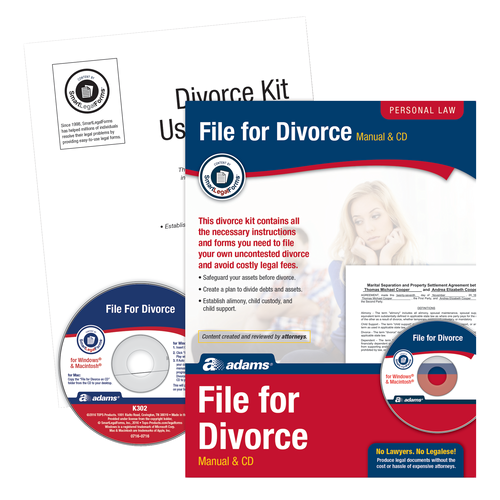 ABFK302 Divorce Kit, Forms and Instructions