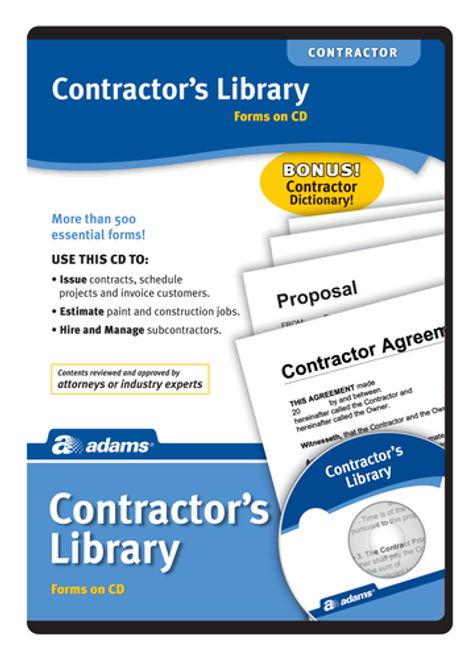 ABFSW2435 Contractor's Library, CD