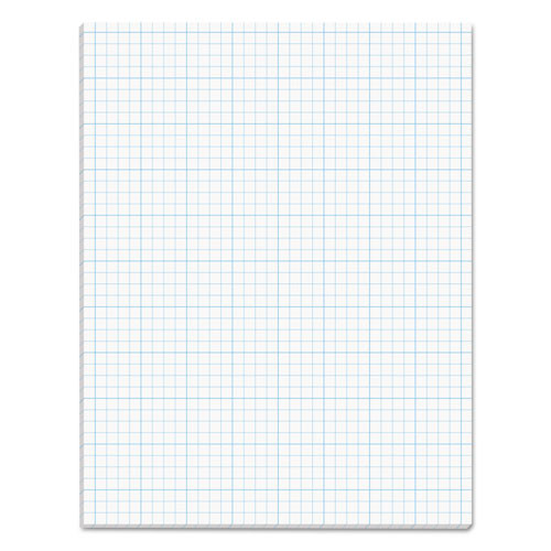 TOP35041 TOPS™ Cross-Section Pad, 8-1/2" x 11", Glue Top, Graph Rule (4 x 4), 50 Sheets