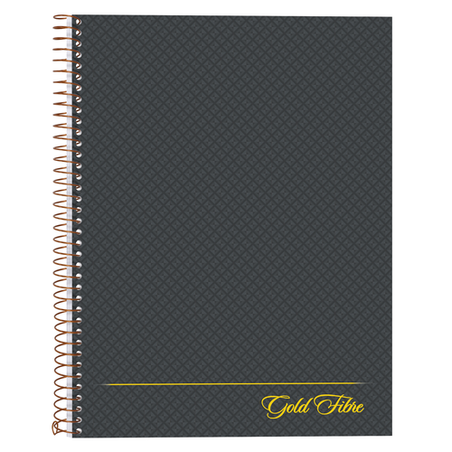 TOP20817 Ampad® Gold Fibre® Project Planner, 7-1/4" x 9-1/2", Wire Bound, Project Rule, 84 Sheets