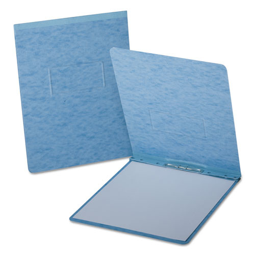 OXF71101 Press Guard® Report Covers With Reinforced Top Hinge, Light Blue