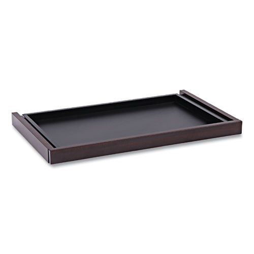 Alera Valencia Series Center Drawer, Laminate, 24.5w X 15d X 2h, Mahogany