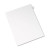 Preprinted Legal Exhibit Side Tab Index Dividers, Avery Style, 10-tab, 2, 11 X 8.5, White, 25/pack