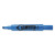 Hi-liter Desk-style Highlighters, Fluorescent Blue Ink, Chisel Tip, Blue/black Barrel, Dozen