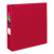 Durable Non-view Binder With Durahinge And Slant Rings, 3 Rings, 2" Capacity, 11 X 8.5, Red