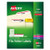 Permanent Trueblock File Folder Labels With Sure Feed Technology, 0.66 X 3.44, White, 30/sheet, 50 Sheets/box