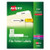 Permanent Trueblock File Folder Labels With Sure Feed Technology, 0.66 X 3.44, White, 30/sheet, 50 Sheets/box - AVE5366