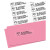 Matte Clear Easy Peel Mailing Labels W/ Sure Feed Technology, Laser Printers, 1 X 4, Clear, 20/sheet, 50 Sheets/box