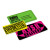 High-visibility Permanent Laser Id Labels, 2 X 4, Asst. Neon, 150/pack