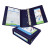 Framed View Heavy-duty Binders, 3 Rings, 3" Capacity, 11 X 8.5, Navy Blue