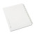 Preprinted Legal Exhibit Side Tab Index Dividers, Allstate Style, 25-tab, Exhibit 1 To Exhibit 25, 11 X 8.5, White, 1 Set