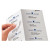 Matte Clear Easy Peel Mailing Labels W/ Sure Feed Technology, Inkjet Printers, 2 X 4, Clear, 10/sheet, 25 Sheets/pack