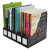 Literature File, Five Slots, 13.25 X 10 X 10.25, Black