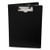 Portfolio Clipboard With Low-profile Clip, Portrait Orientation, 0.5" Clip Capacity, Holds 8.5 X 11 Sheets, Black