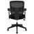 Vl531 Mesh High-back Task Chair With Adjustable Arms, Supports Up To 250 Lb, 18" To 22" Seat Height, Black