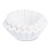 Commercial Coffee Filters, 6 Gal Urn Style, Flat Bottom, 25/cluster, 10 Clusters/pack