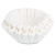 Coffee Filters, 8 To 12 Cup Size, Flat Bottom, 100/pack