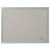 Designer Fabric Bulletin Board, 24" X 18", Gray Surface, Gray Fiberboard (mdf) Frame