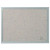 Designer Fabric Bulletin Board, 24 X 18, Gray Surface, Gray Mdf Wood Frame