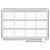 Magnetic Dry Erase Calendar Board, 12-month, 48 X 36, White Surface, Silver Aluminum Frame