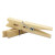 Wood Spring Clothespins, 3.38" Length, Natural, 50/pack
