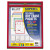 Reusable Dry Erase Pockets, 9 X 12, Assorted Primary Colors, 10/pack