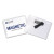 Magnetic Name Badge Holder Kit, Horizontal, 4w X 3h, Clear, 20/box