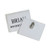 Name Badge Kits, Top Load, 4 X 3, Clear, Clip Style, 96/box