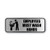 Brushed Metal Office Sign, Employees Must Wash Hands, 9 X 3, Silver