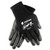 Ninja X Bi-polymer Coated Gloves, Large, Black, Pair