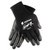 Ninja X Bi-polymer Coated Gloves, Small, Black, Pair