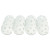 Plastic Baseballs, 9" Diameter, White, 12/set