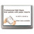 Click Sign Holder For Interior Walls, 6.75 X 0.63 X 5.13, Gray