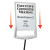 Sherpa Infobase Sign Stand, Acrylic/metal, 40" To 60" High, Gray