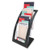 3-tier Literature Holder, Leaflet Size, 6.75w X 6.94d X 13.31h, Black