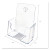 Docuholder For Countertop/wall-mount, Booklet Size, 6.5w X 3.75d X 7.75h, Clear