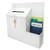 Suggestion Box Literature Holder With Locking Top, 13.75 X 3.63 X 13.94, Plastic, White