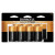 Coppertop Alkaline D Batteries, 8/pack