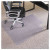 Everlife Intensive Use Chair Mat For High Pile Carpet, Rectangular With Lip, 45 X 53, Clear