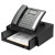 Designer Suites Telephone Stand, 13 X 9.13 X 4.38, Black Pearl