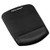 Plushtouch Mouse Pad With Wrist Rest, 7.25 X 9.37, Black