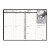 Black-on-white Photo Weekly Appointment Book, Landscapes Photography, 11 X 8.5, Black Cover, 12-month (jan To Dec): 2024