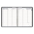 Recycled Professional Weekly Planner, 15-minute Appts, 11 X 8.5, Black Wirebound Soft Cover, 12-month (jan To Dec): 2024