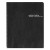 Four-person Group Practice Daily Appointment Book, 11 X 8.5, Black Cover, 12-month (jan To Dec): 2024