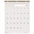 Large Print Recycled Monthly Wall Calendar, 20 X 26, Beige Sheets, 12-month (jan To Dec): 2024