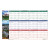 Earthscapes Recycled Reversible/erasable Yearly Wall Calendar, Nature Photos, 32 X 48, White Sheets, 12-month (jan-dec): 2024