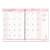 Breast Cancer Awareness Recycled Ruled Monthly Planner/journal, 10 X 7, Pink Cover, 12-month (jan To Dec): 2024