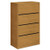 HON10516CC 10500 Series Four-Drawer Lateral File, 36w x 20d x 59-1/8h, Harvest